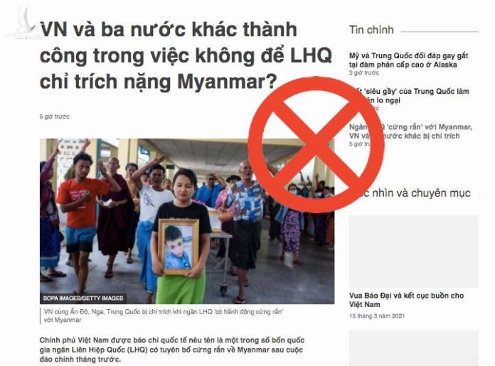 Lý do gì Việt Nam phải ngăn LHQ “cứng rắn” với Myanmar?