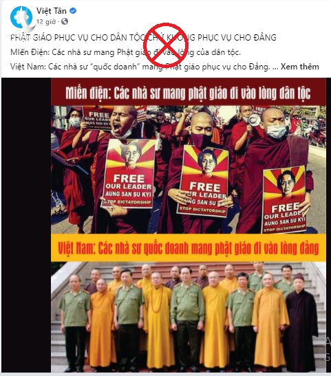 Không thể bôi nhọ đời sống tôn giáo của Việt Nam