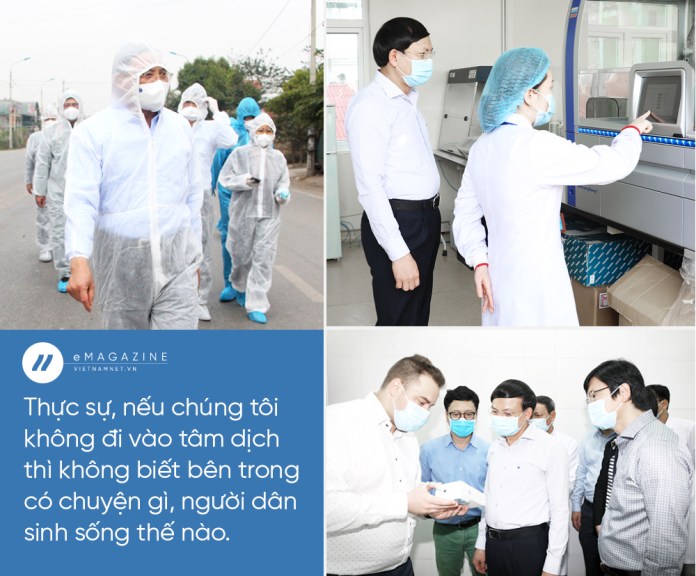 Khi Bí thư, Chủ tịch tỉnh đi thẳng vào tâm dịch