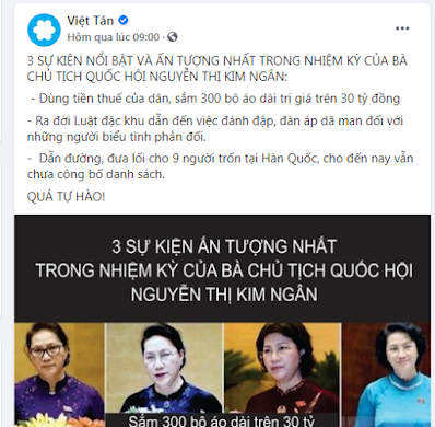 Việt Tân bộc lộ rõ bản chất đe hèn, ngu dốt