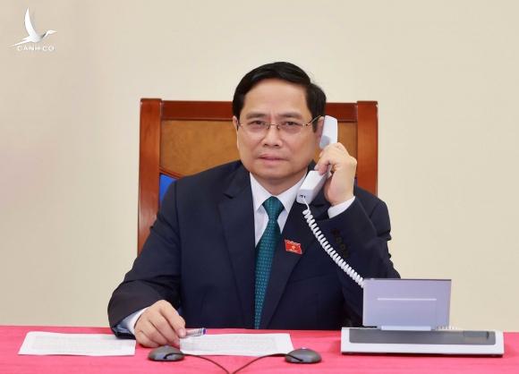 Cuộc điện đàm đầu tiên của tân Thủ tướng Phạm Minh Chính