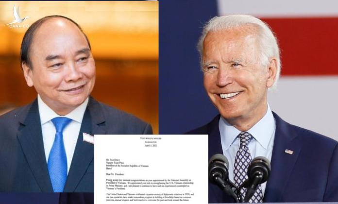 Bất ngờ bức thư Tổng thống Biden gửi cho Chủ tịch nước Nguyễn Xuân Phúc