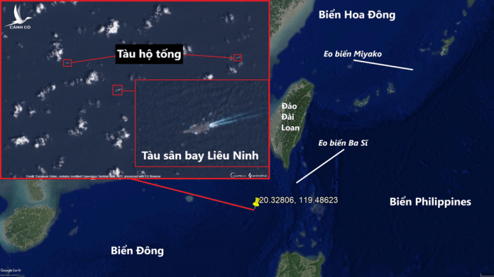 Tàu sân bay Trung Quốc bị tàu chiến Mỹ bám đuổi, chọc thủng đội hình?