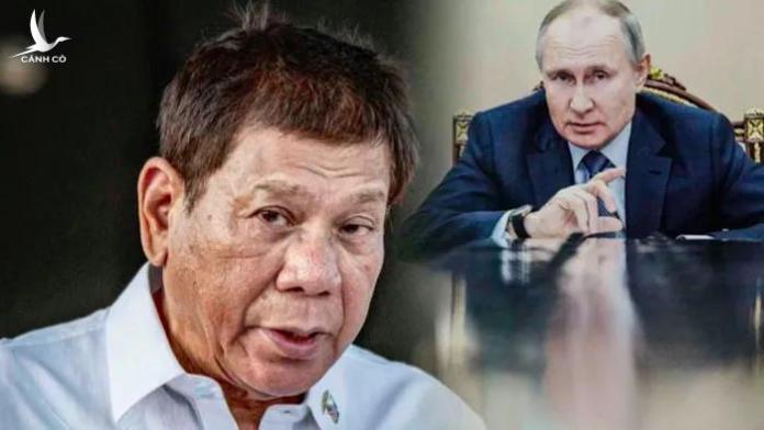 Thất vọng với Trung Quốc, Tổng thống Philippines quay sang ông Putin