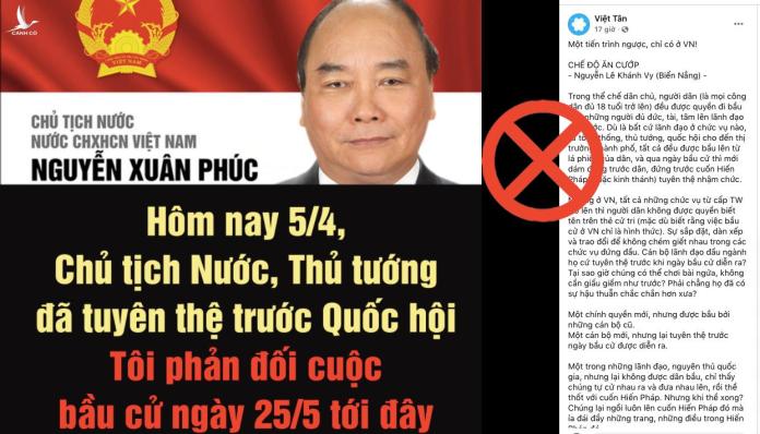 Tiến trình bầu cử ngược hay tư duy của những kẻ chống phá có vấn đề?