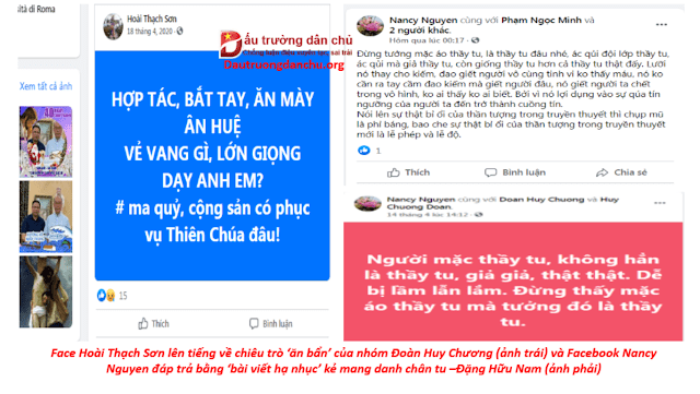 Vụ Đoàn Huy Chương bị tố 'ăn chặn, biến thái': Linh mục Đặng Hữu Nam lời qua tiếng lại với nhóm Đoàn Huy Chương