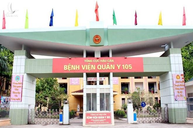 Bệnh viện Quân Y 105 tạm dừng tiếp nhận bệnh nhân, cách ly toàn bệnh viện