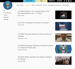 Ý đồ chính trị của USCIRF qua chiêu bài bảo vệ tự do tôn giáo