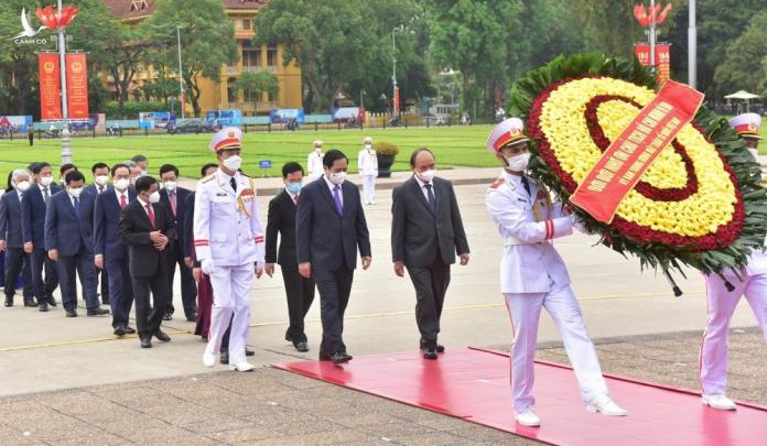 Lãnh đạo Đảng, Nhà nước viếng Chủ tịch Hồ Chí Minh