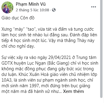 Từ vấn đề bạo lực học đường tại Mỹ nghĩ về bản tính “tự nhục” của đám rận chủ