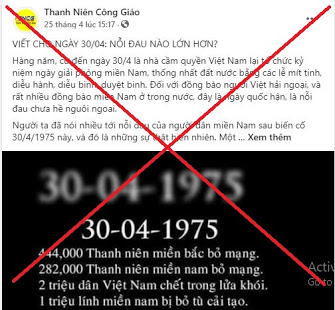 Phủ nhận chiến thắng 30/4 là thâm độc, xuyên tạc lịch sử