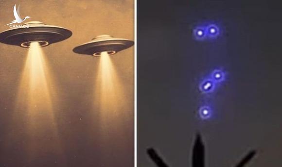 Hàng loạt UFO xuất hiện trên bầu trời thủ đô London nước Anh?