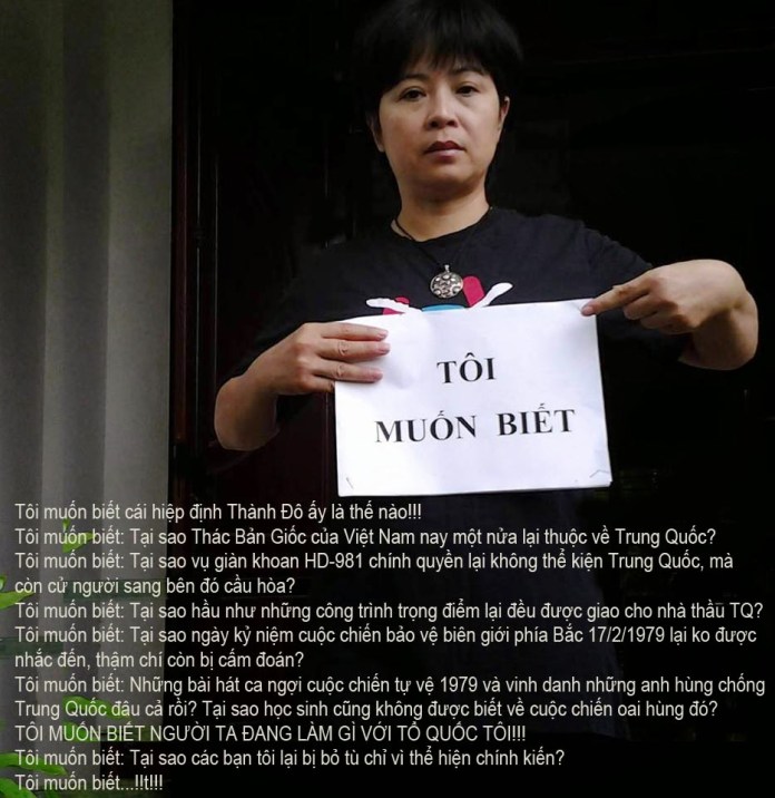 Nguyễn Thúy Hạnh (2) - thất bại với chiêu bài gây dựng tổ chức xã hội dân sự, quốc tế vận