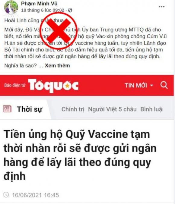 Sức mạnh từ sự minh bạch của Quỹ Vaccine