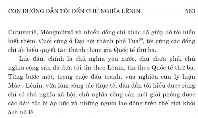 Nguy hiểm: Trích dẫn sai lệch tư tưởng Hồ Chí Minh