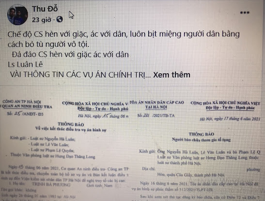 Sắp đưa ra xét xử con trai Cấn Thị Thêu và đồng bọn