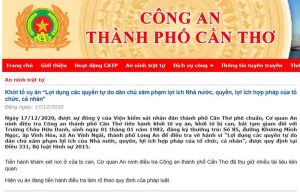 Nhóm Báo sạch tội chồng tội