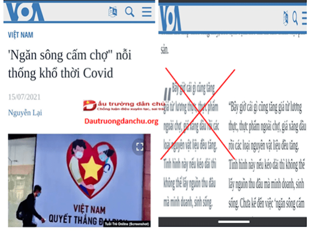 Điên cuồng đi 'bới lông tìm vết' hòng xóa nhòa kết quả chống dịch của Việt Nam
