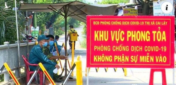 Người đến Tiền Giang phải có kết quả xét nghiệm RT-PCR âm tính với Covid-19