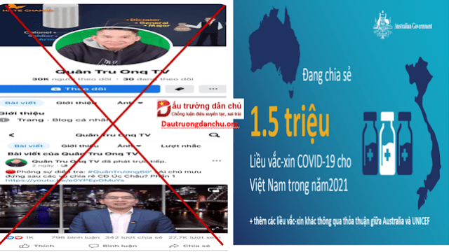 Quân Tru Ong TV đừng 'giở trò' cắt xén thông tin để vu cáo