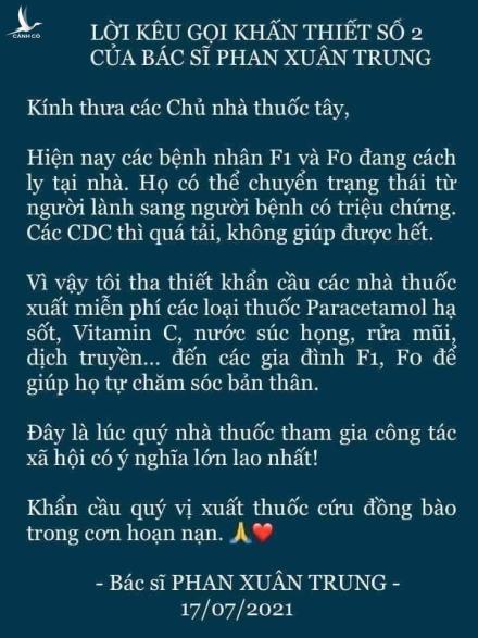 “Bác sĩ mạng” chống dịch bằng miệng