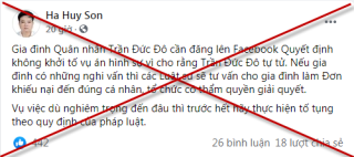 Rận chủ “cố đấm ăn xôi” trong vụ việc quân nhân Trần Đức Đô