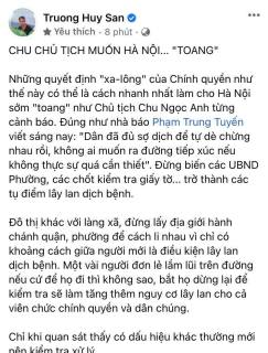 Hãy bớt chọc ngoáy và bớt dân túy đi, anh Đào Tuấn và Trương Huy San ạ.