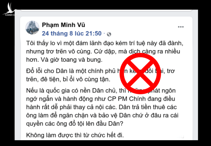 Về một chỉ đạo chống dịch bị đánh tráo