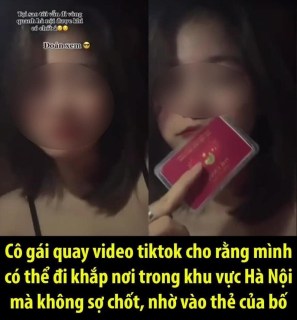 Chiếc thẻ đỏ quyền lực thông chốt đi khắp Hà Nội và cái kết ngu trả giá