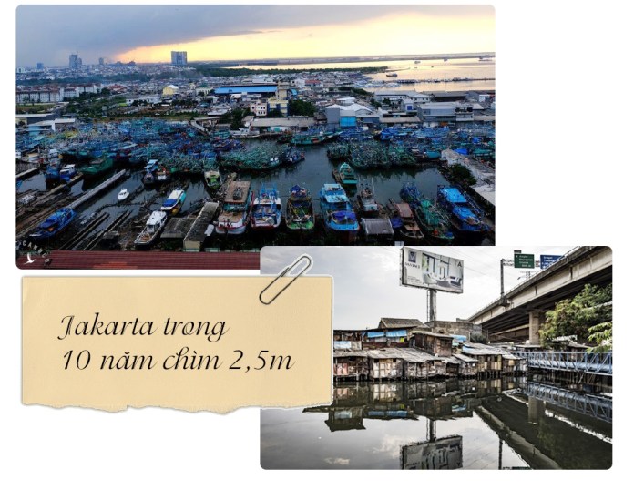 Jakarta, thủ đô chìm nhanh nhất thế giới