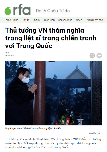 Vì sao Việt Tân đăng lại mẩu tin bài Trung từ năm 2018?