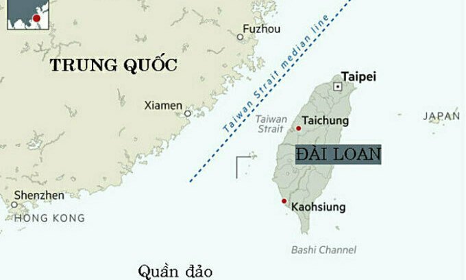 Tiêm kích, tàu chiến Trung Quốc 'vượt giới tuyến với Đài Loan'