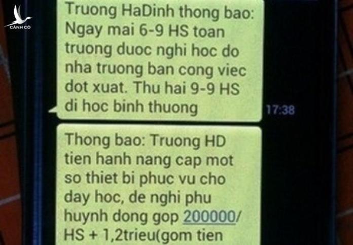 Cần chấm dứt ngay thứ “công nghệ” hút máu phụ huynh