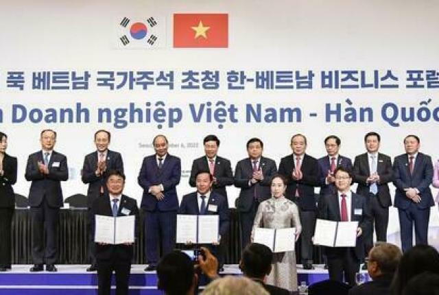 Chương mới trong quan hệ thương mại Việt Nam – Hàn Quốc