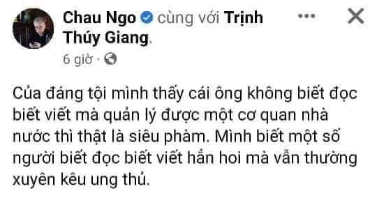 Ngô Bảo Châu và câu chuyện Giám đốc Trung tâm đăng kiểm Nhà Bè