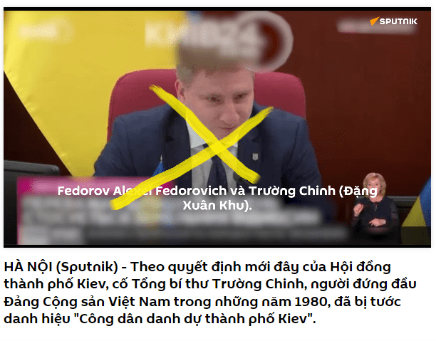 Lật mặt: Kiev tước danh hiệu Công dân danh dự của cố TBT Trường Chinh và phản ứng từ dân mạng