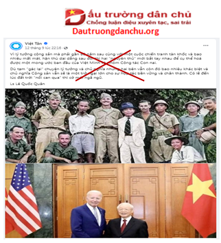 Việt Tân với chiêu trò xuyên tạc, chống phá nâng cấp quan hệ Việt Nam - Mỹ