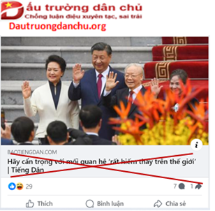 Không có gì phải hoài nghi về mối quan hệ Việt – Trung