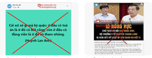 Việt Tân luôn xuyên tạc về chống tham nhũng ở Việt Nam